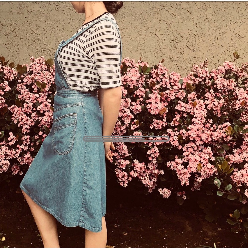 Landlubber Denim Overall Dress